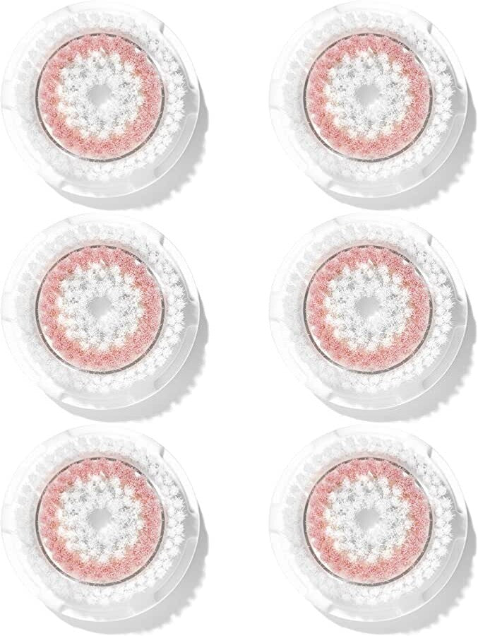 6-Pack Facial Cleansing Brush Heads Replacement for Clarisonic Mia Aria Smart Pro