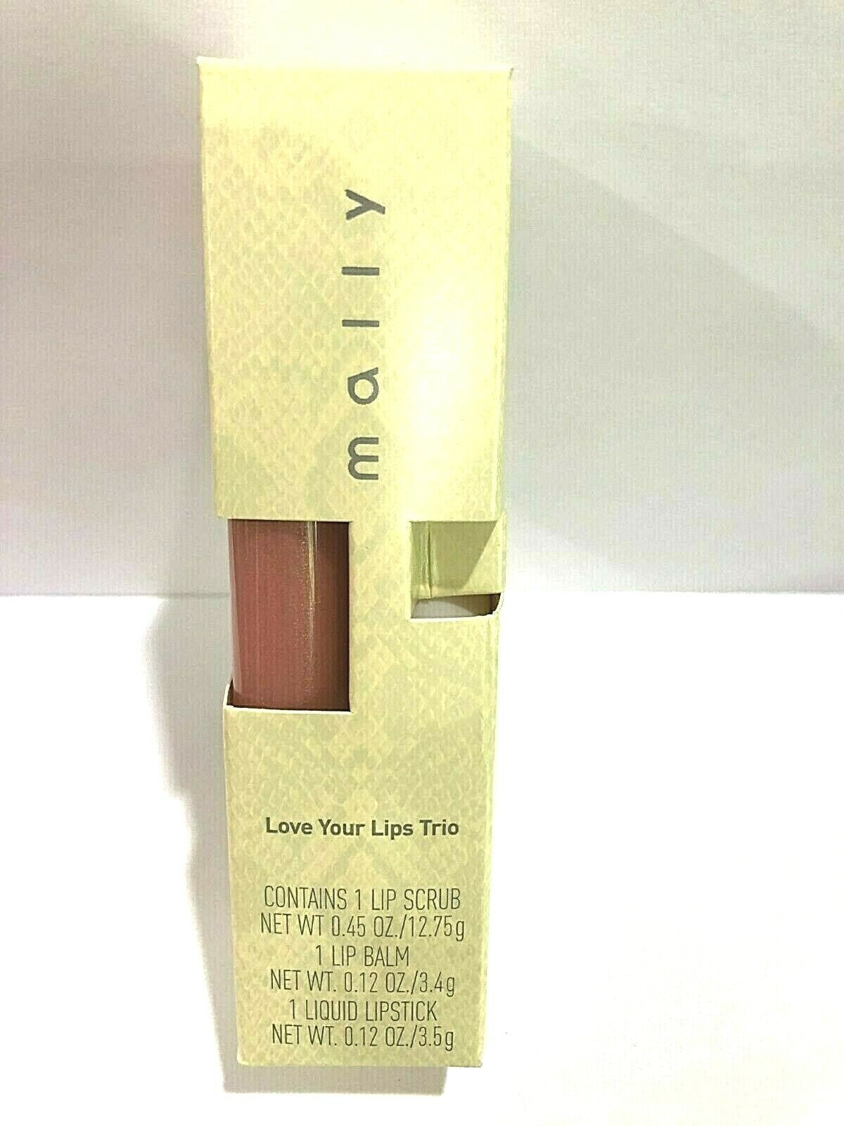 Lip Care Set - Lip Scrub, Clear Lip Balm & Lipstick in Baby Shade