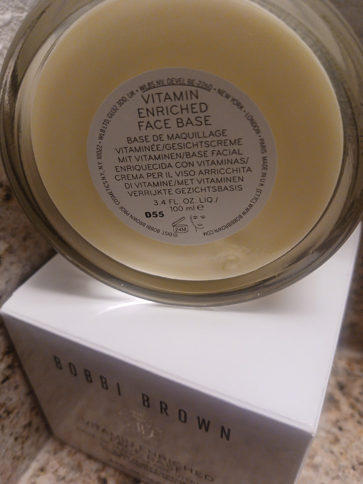 Vitamin Enriched Face Primer & Moisturizer - All-in-One Face Base 3.4oz