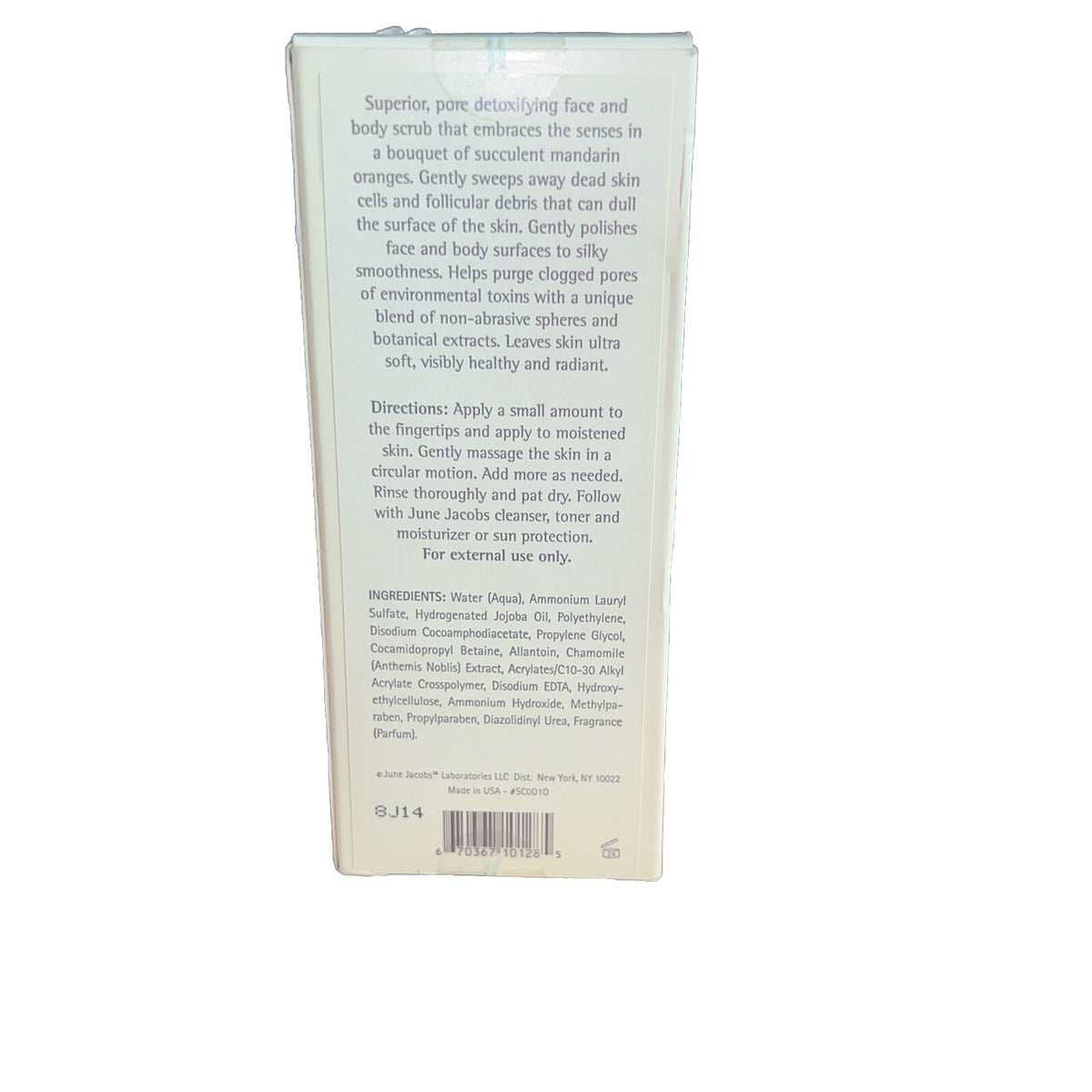 Mandarin Polishing Beads by June Jacobs Spa Collection 4.4 oz