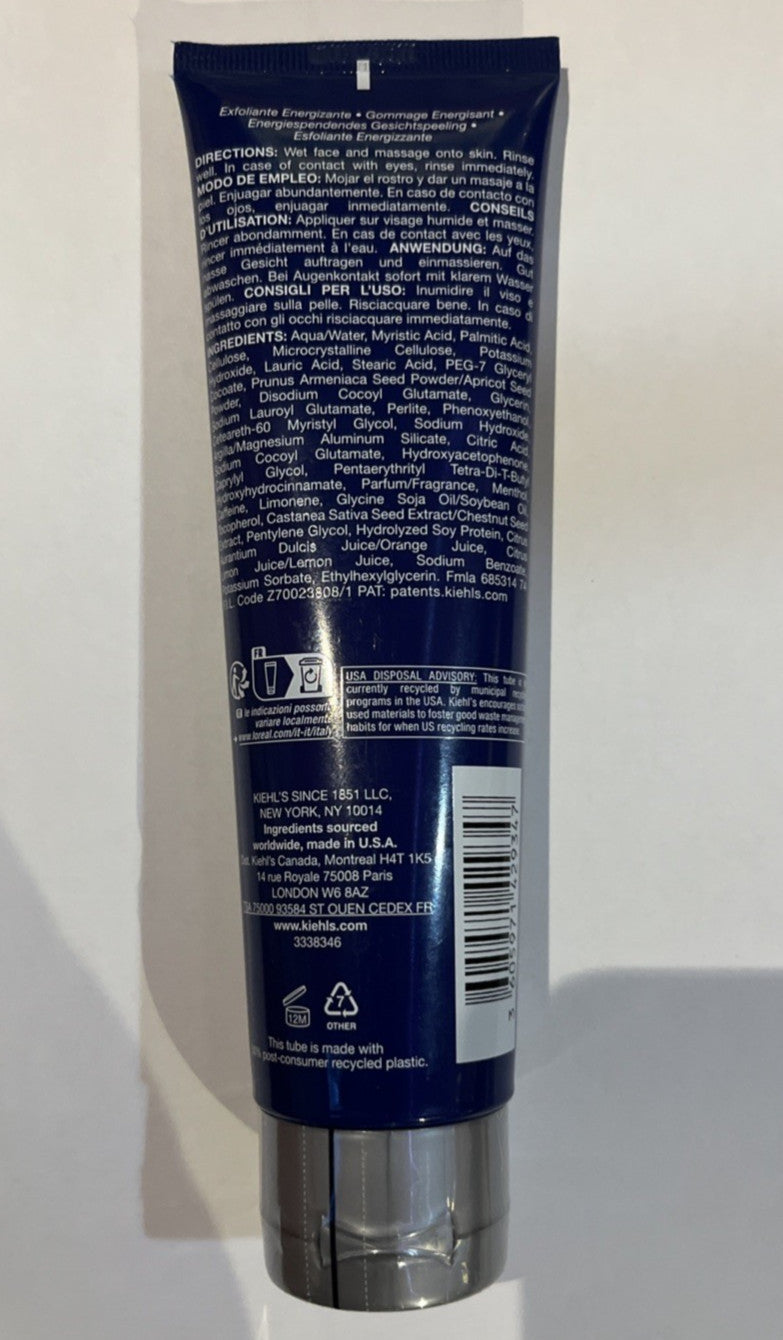 Kiehl's Facial Fuel Energizing Scrub Skin Buffer For Men 5 oz / 150