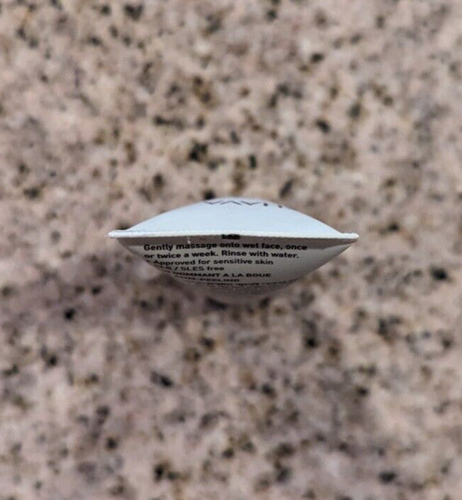 AHAVA: Time to Clear Facial Mud Exfoliator - 0.51 fl oz Travel size
