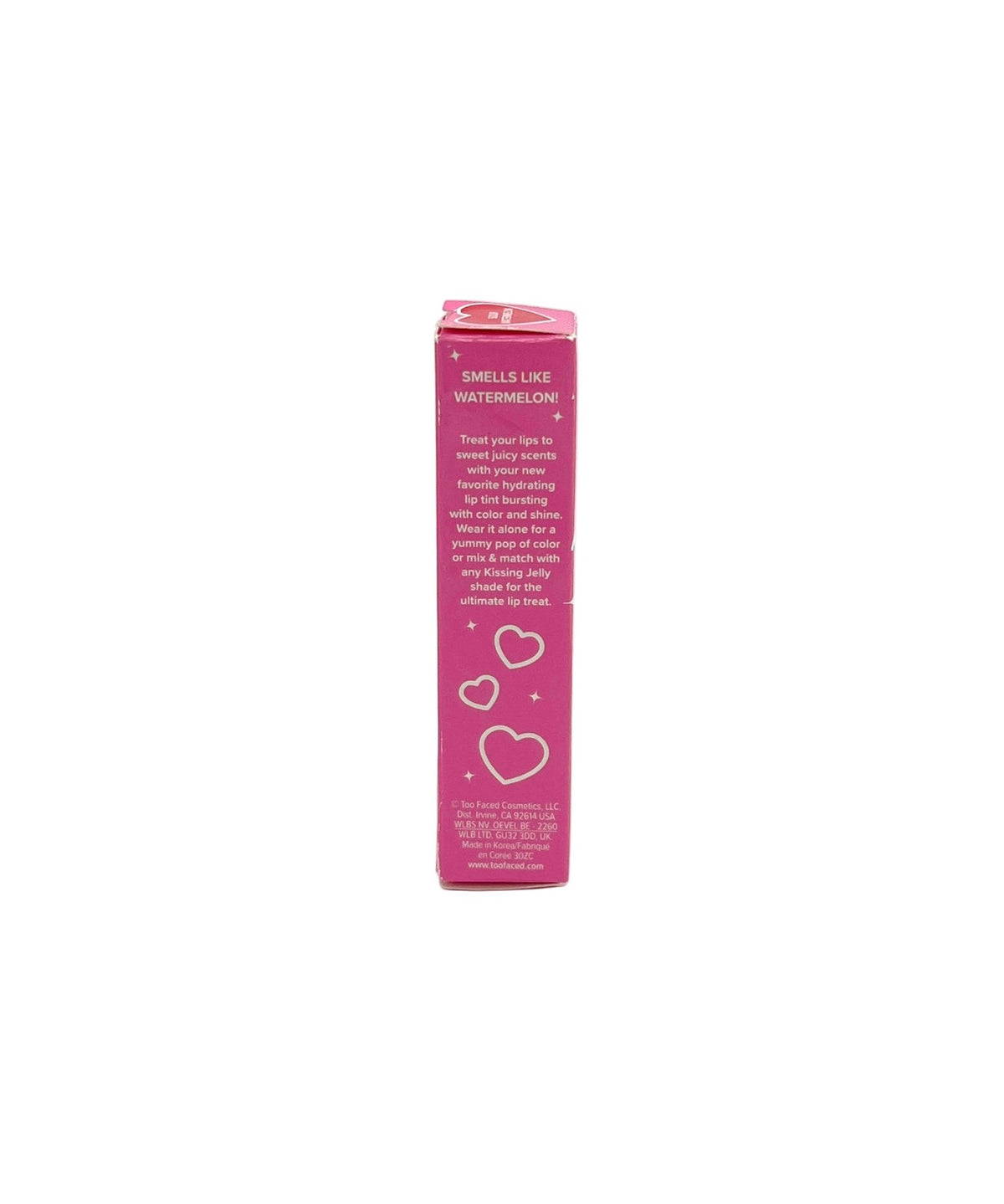 Hydrating Lip Tint with Watermelon Scent - Full Size, Coral Red