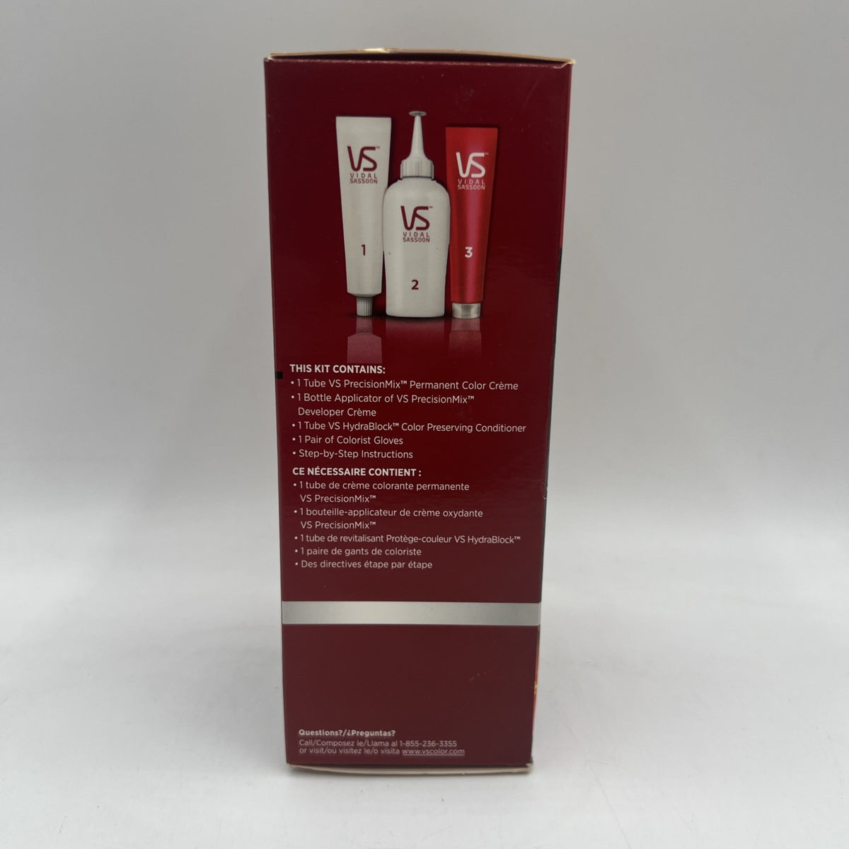 Vidal Sassoon Hair Color 5VR - 3 Pack