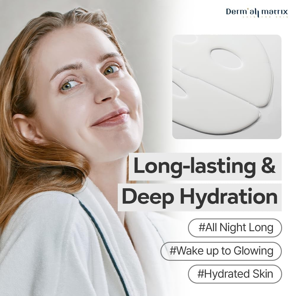 Overnight Facial Dermal-Care Mask Pack - 10 Sheets