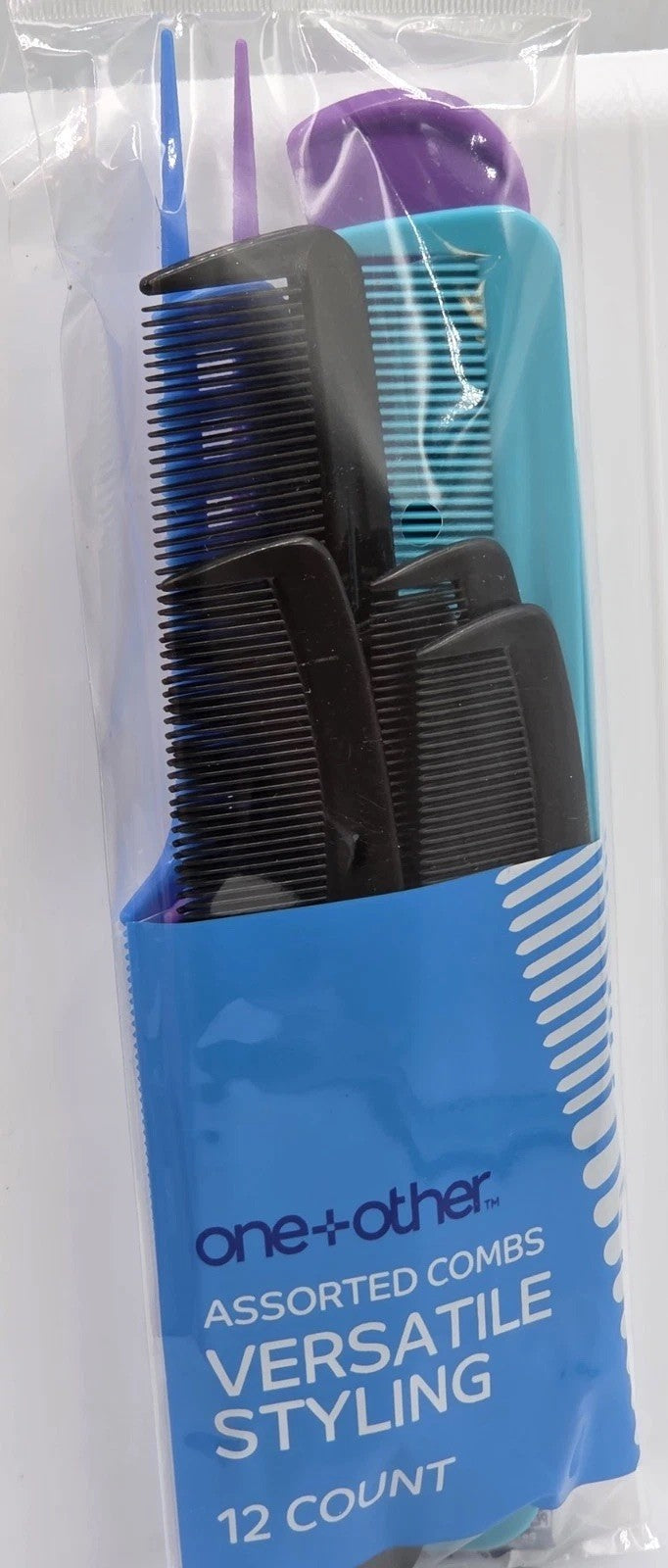 Assorted Hair Combs Set - Versatile Styling 12-Piece Collection