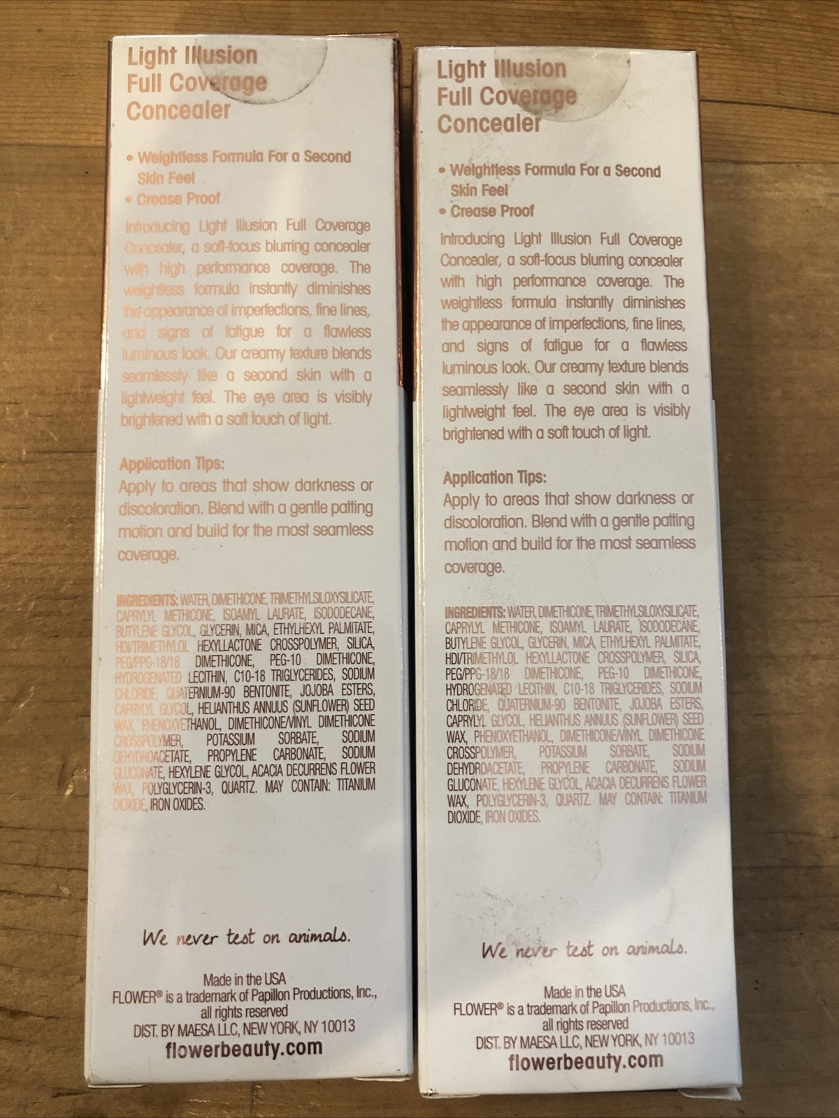 Full Cover Concealer Medium Honey 2 Pack - Face Makeup & Foundation