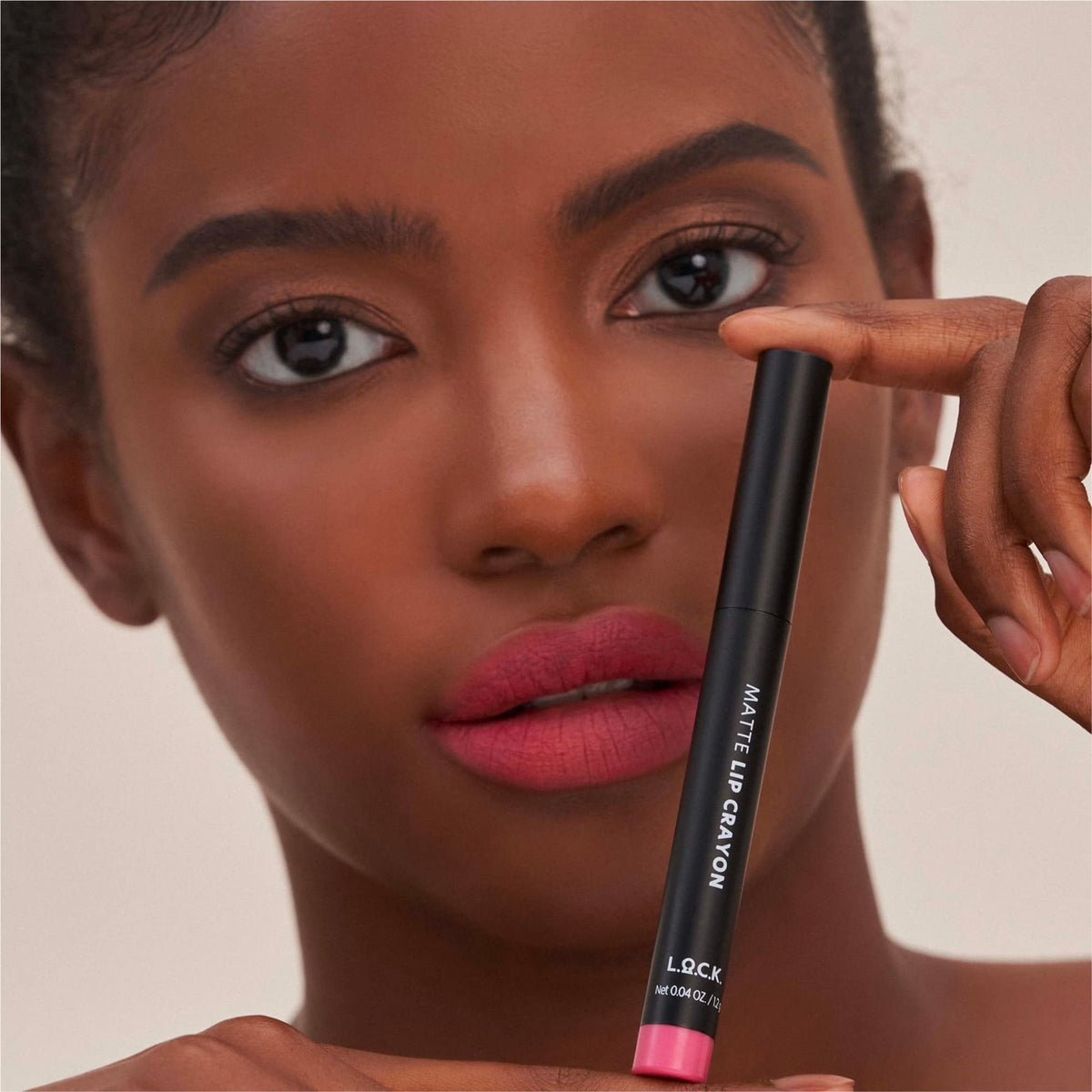 Matte Lip Crayon 04 Rosebay - Multi-Use Lip Liner & Lipstick