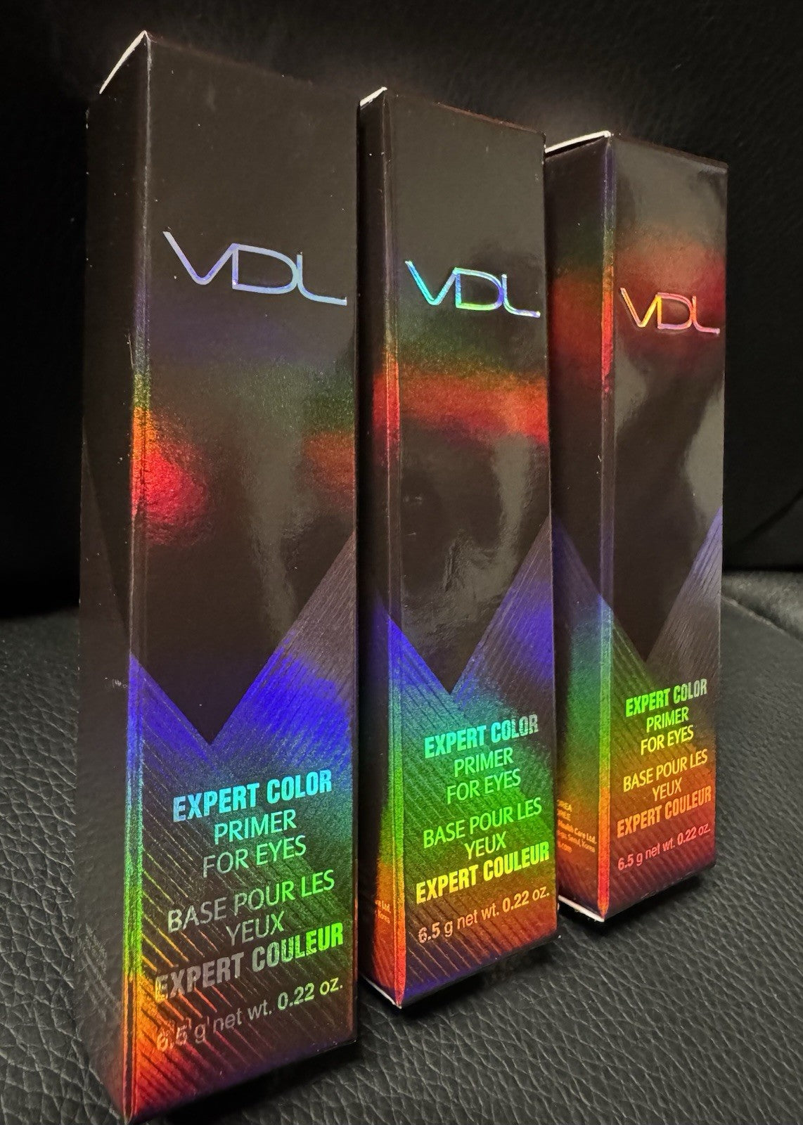 Eye Primer Set - VDL Expert Color Primer for Eyes, 6.5g (Lot of 3)