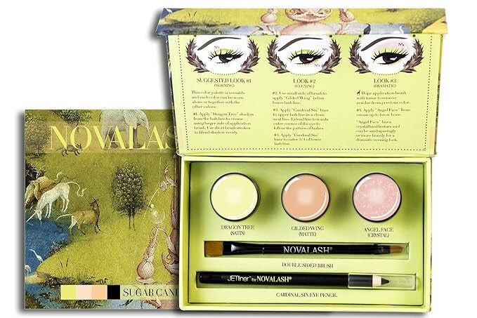 Cream Eyeshadow Kit with 24-Hour Wear - Sugar Candy Mountain, Triptychs