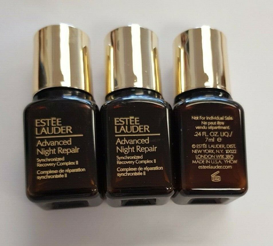 Lot of 3 Advanced Night Repair Face Serums - Hydrating Anti-Aging Skincare