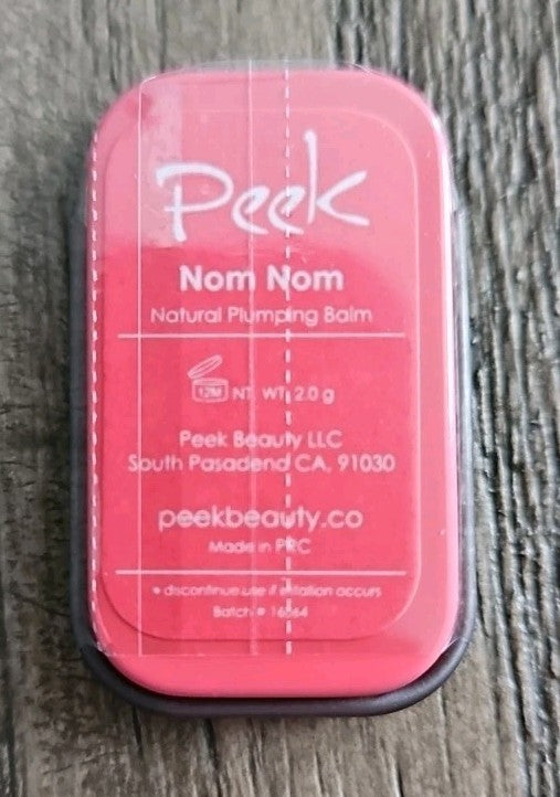 Natural Lip Plumping Balm - Moisturizing & Nourishing 0.13 oz