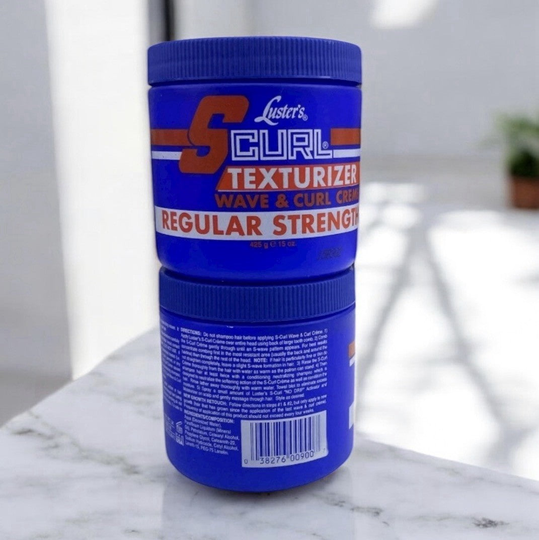 Luster's Scurl Texturizer Wave & Curl Creme Regular Strength 2 Jar