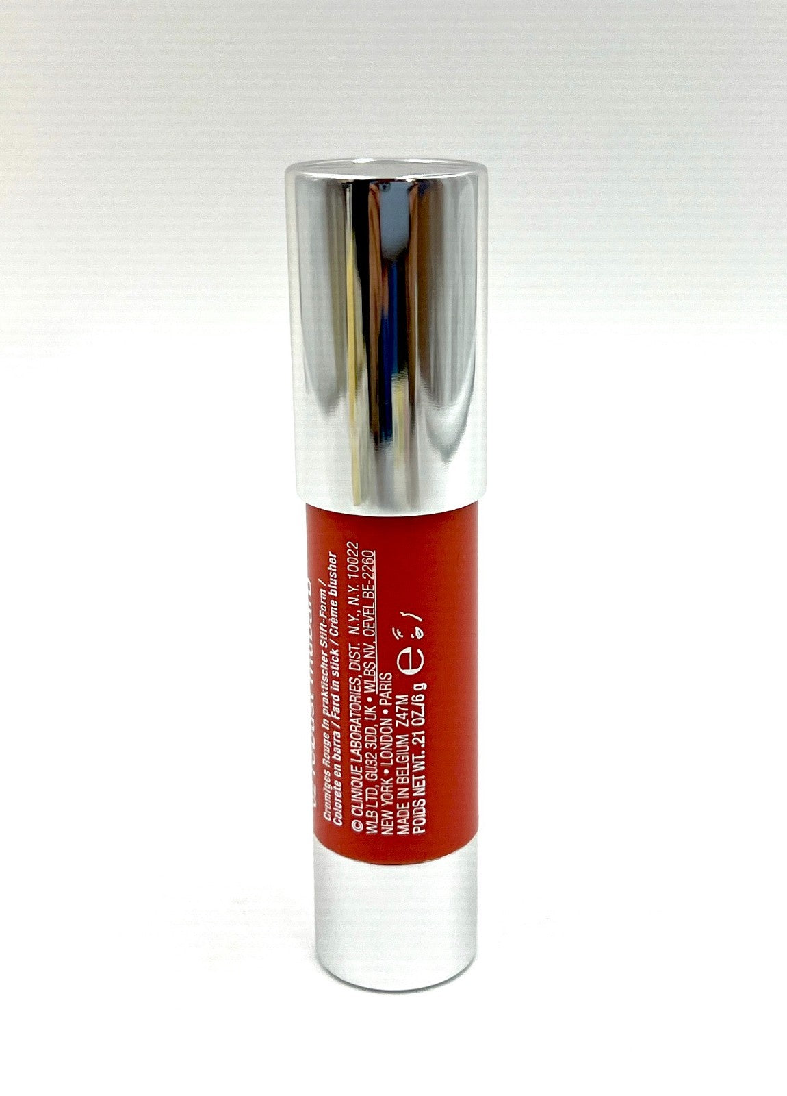 Clinique Cheek Color Balm 02 Robust Rhubarb Full Size - Natural Lip & Cheek Makeup