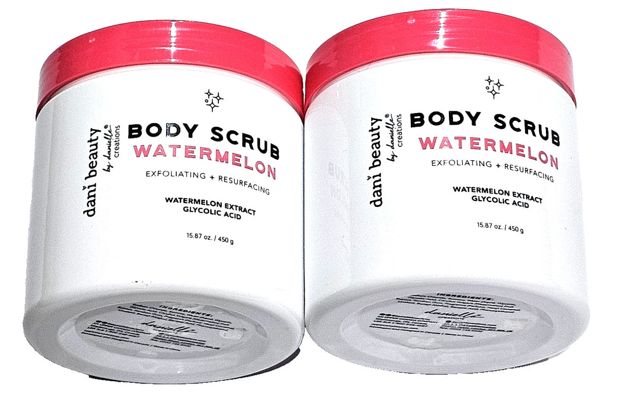 Watermelon Body Scrub Set - Exfoliating & Resurfacing 15.87oz 2 Pack