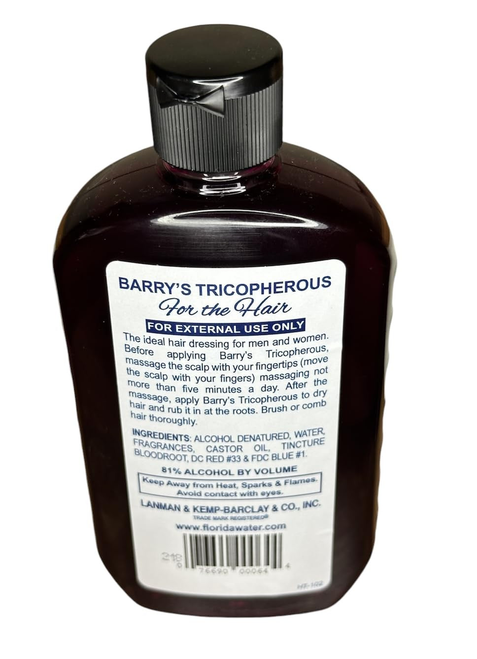 Hair Growth Liquid Treatment - Tricopherous Black Hair 8 Fl Oz Pack of 2