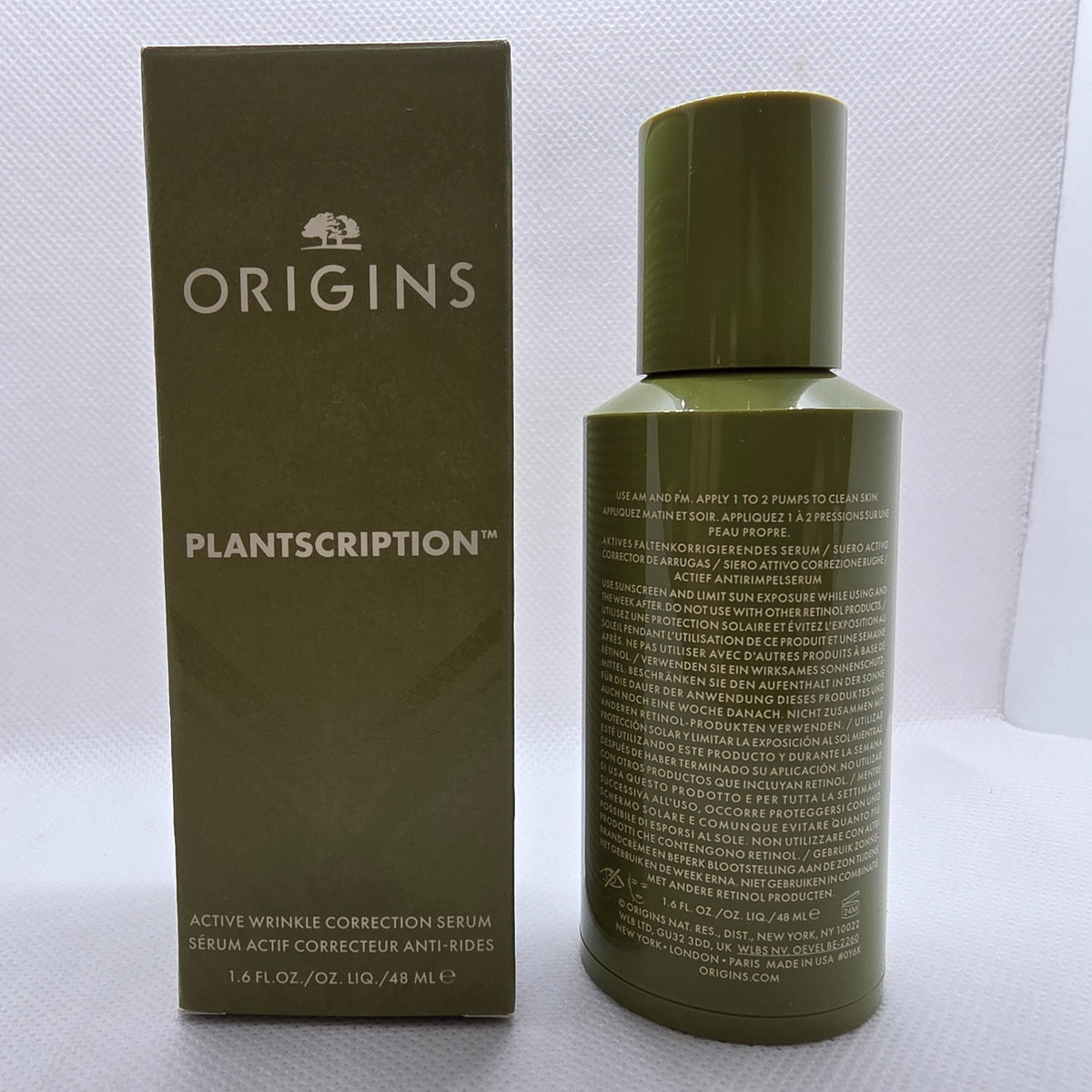 Active Wrinkle Serum with Retinoid - Natural & Gentle, 1.6 Oz