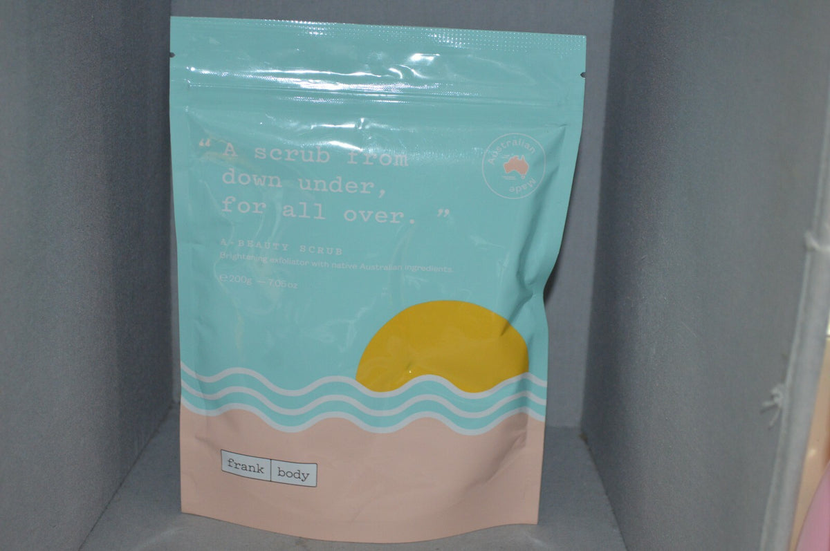 Frank Body Body Scrub From Down Under - All Over 7.05oz Natural Exfoliant