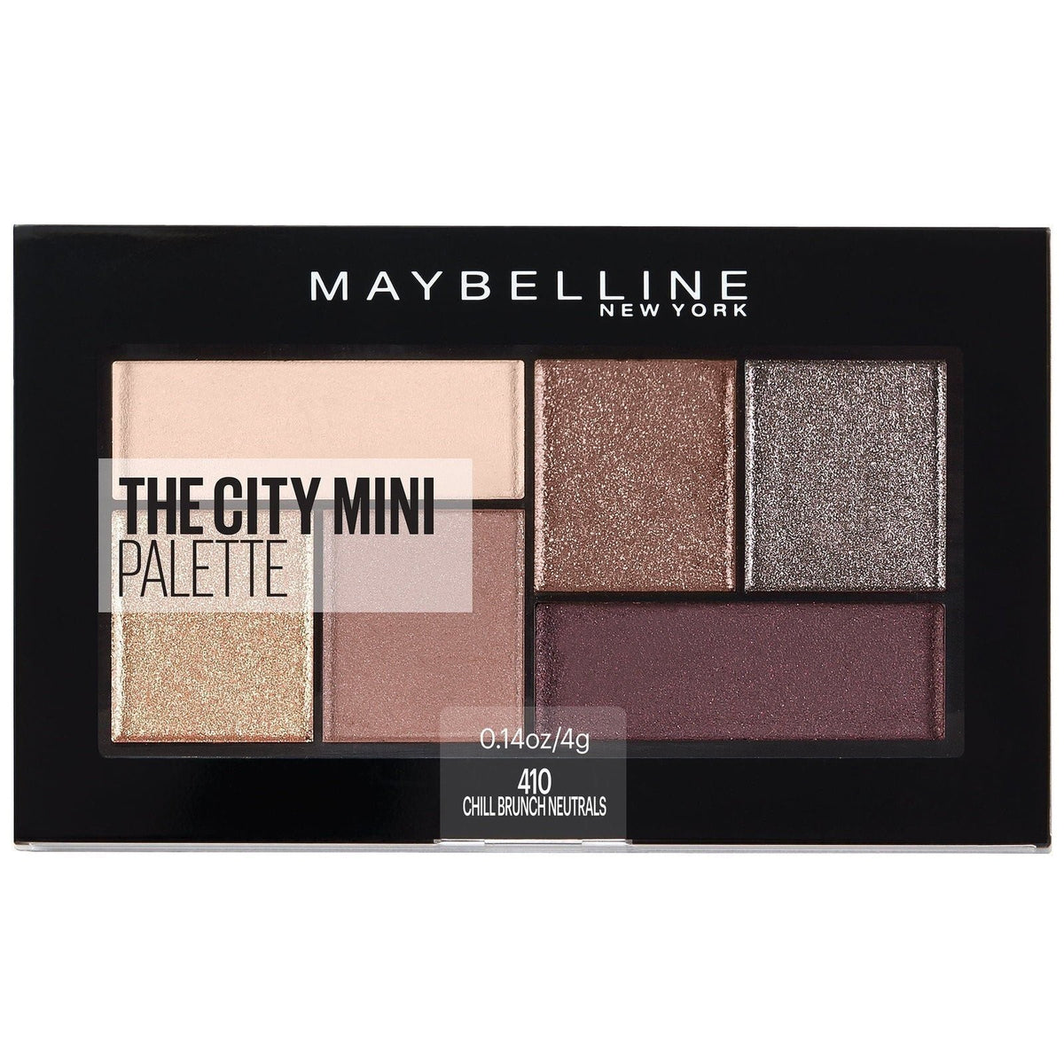 Maybelline City Mini Eyeshadow Palette Chill Brunch Neutrals