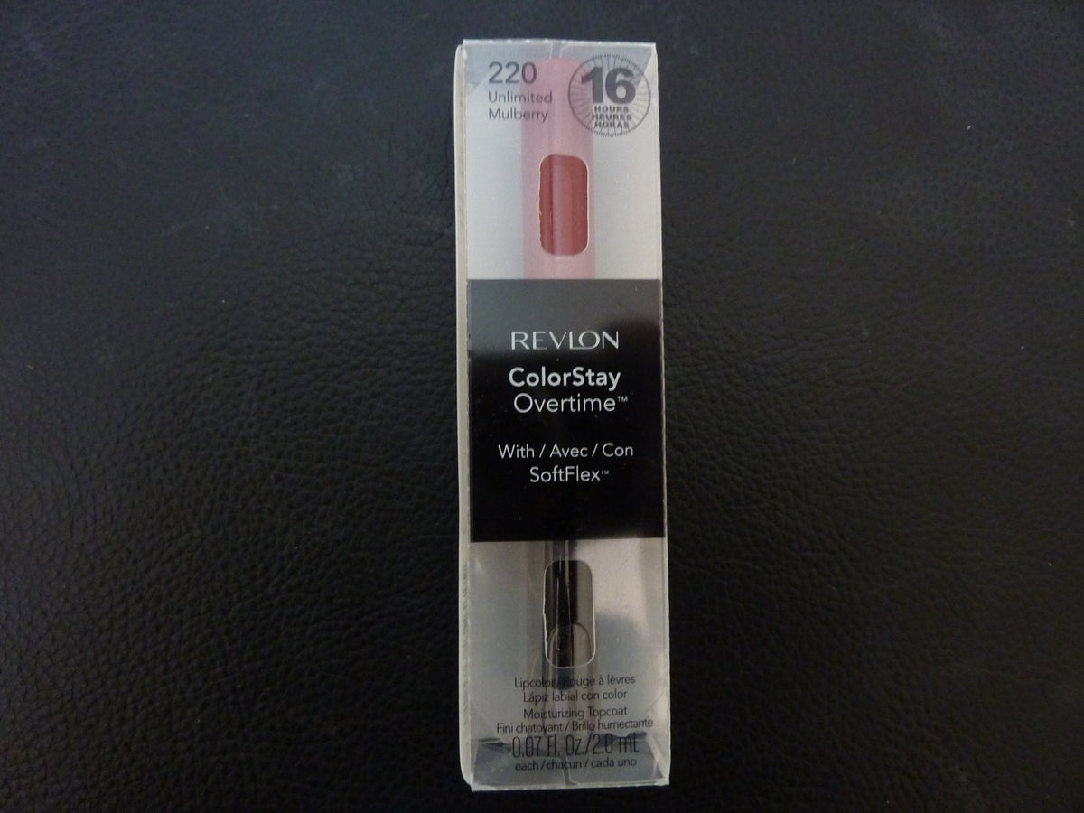 Revlon ColorStay Overtime Lip Color Duo - Unlimited Mulberry #220