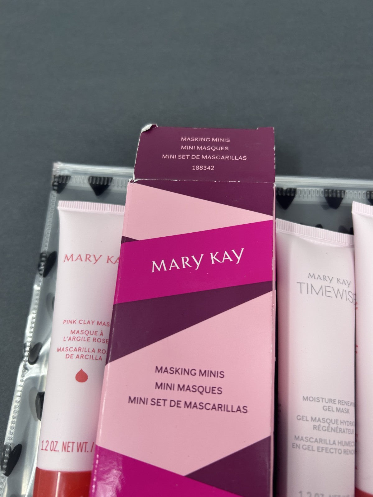 Mary Kay Masking Minis Duo – Pink Clay & Renewal Gel Mask Set