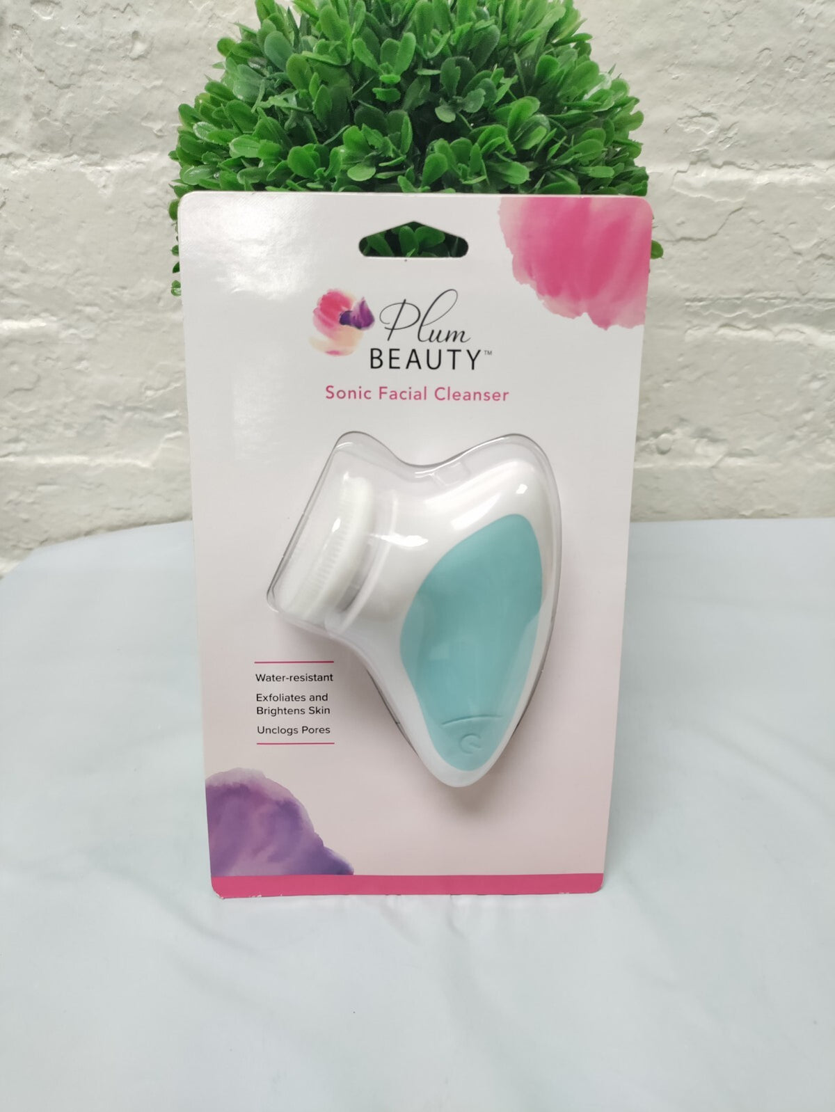 Electric Facial Cleansing Brush with 2 Speed Battery Operated
