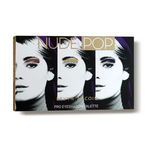 2-Pack Neutral Eyeshadow Palette with 12 Shades - Matte, Chrome & Satin Finish