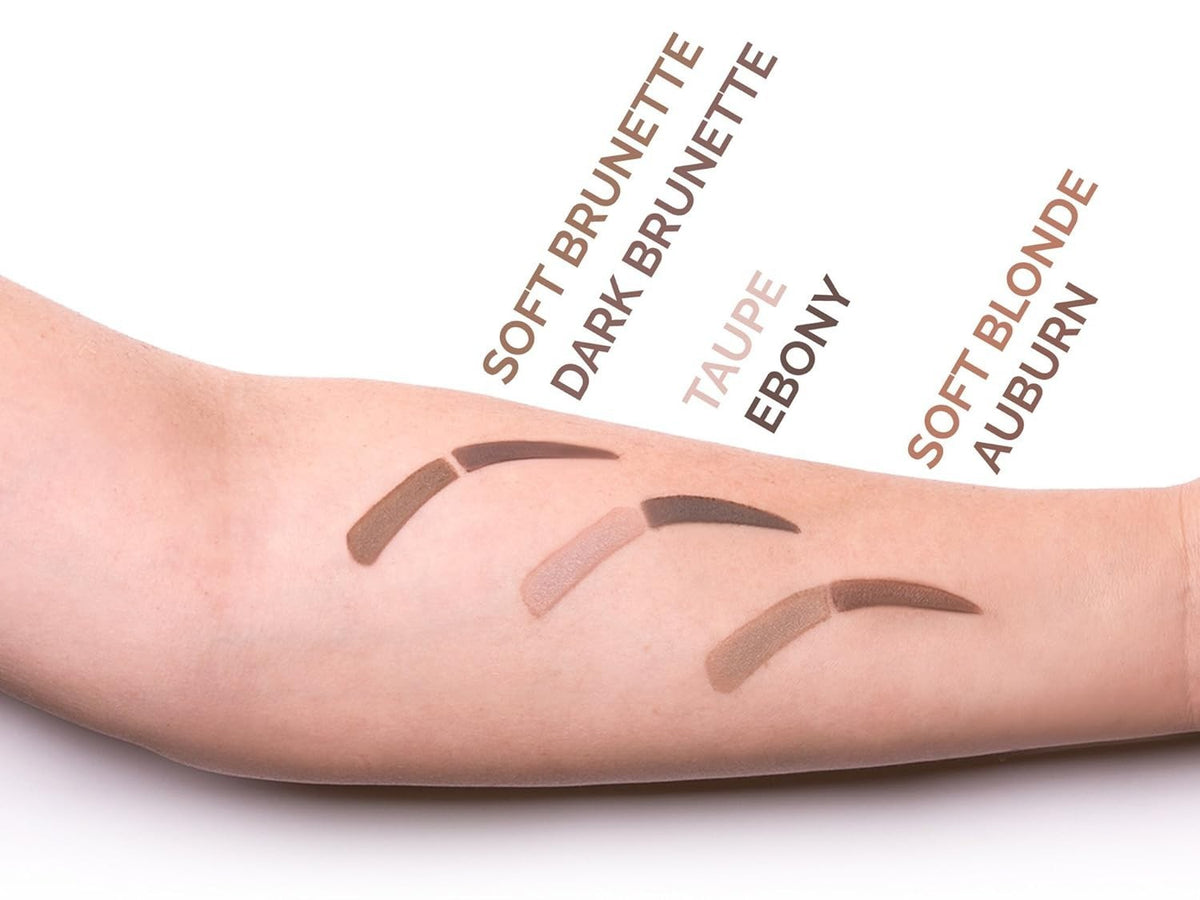 Eyebrow Makeup Kit with Powders Stencils & Tools for Perfect Brows