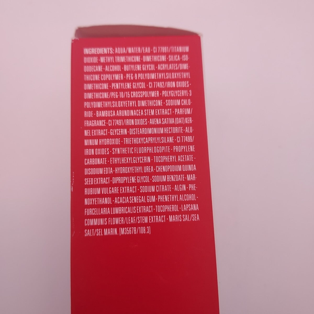 Long Wear Hydrating Matte Foundation 108.3N Organza - Clarins