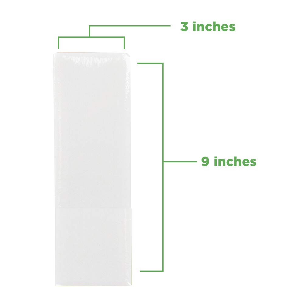 Cloth Wax Strips for Hair Removal - Pack of 1, Face & Body Waxing Supplies