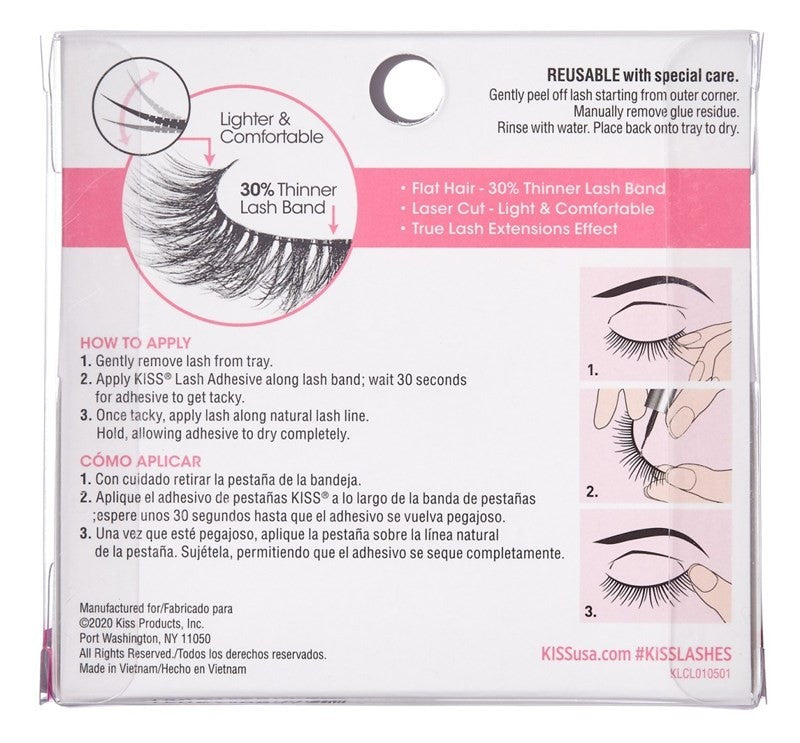Russian Volume False Eyelashes - Reusable, Lightweight Lash Extensions