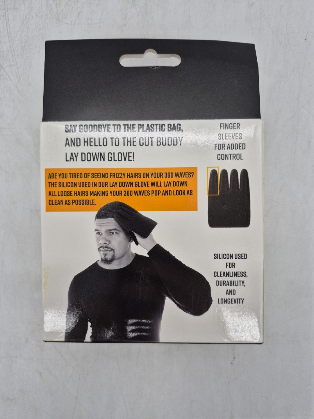 360 Wave Lay Down Glove Silicone for Hair Styling - Wavy Collection