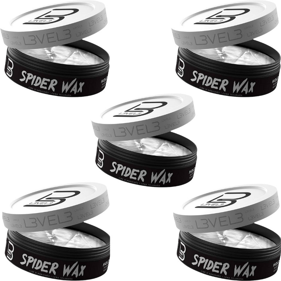 Hair Styling Spider Wax 5.07 oz Pack - Medium Shine, Long-Lasting Hold