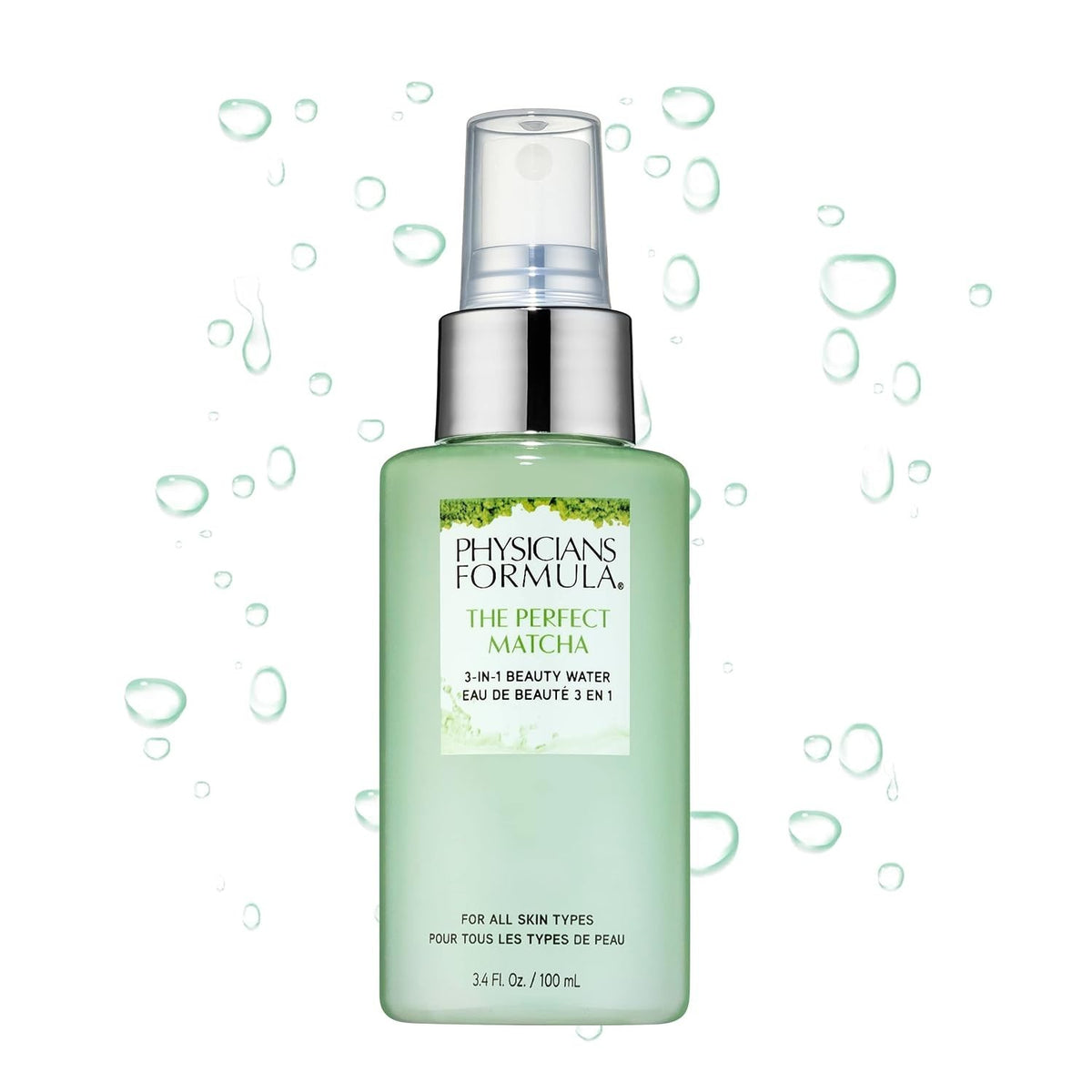 Physician's Formula Matcha 3-in-1 Beauty Water - 3.4 oz Hydrating Toner