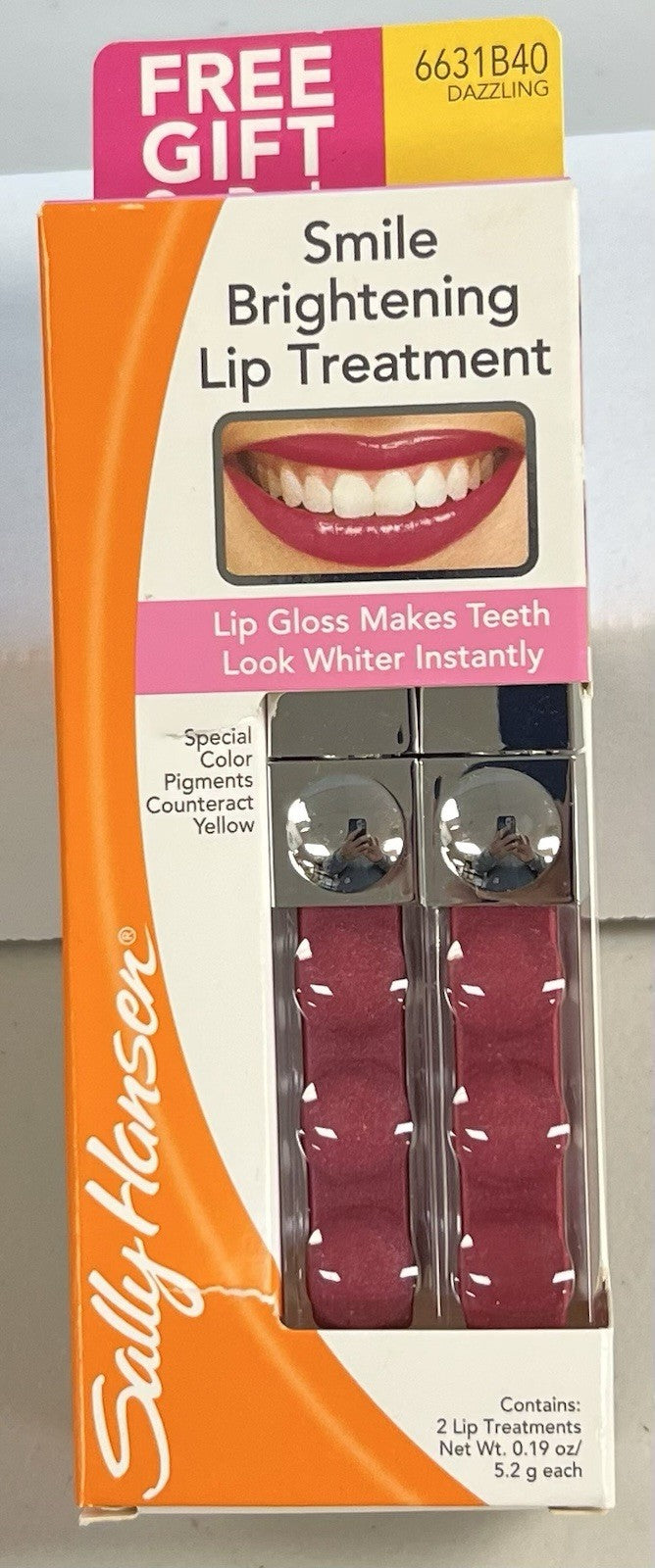 Brightening Lip Treatment with Dazzling Finish - Sally Hansen