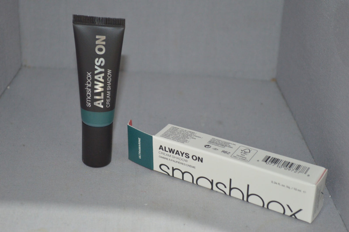 Cream Eyeshadow Ultramarine - Long-Lasting Waterproof Eye Makeup 0.34oz
