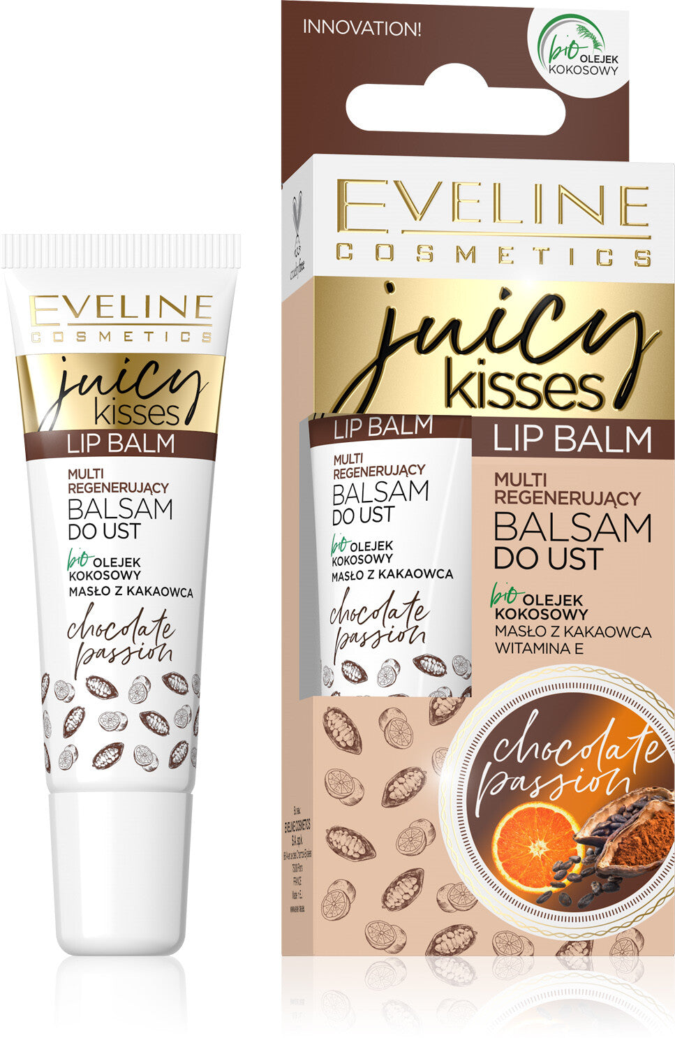 Juicy & Nourishing Lip Balm Butter Set - Coconut, Mango, Chocolate Flavors