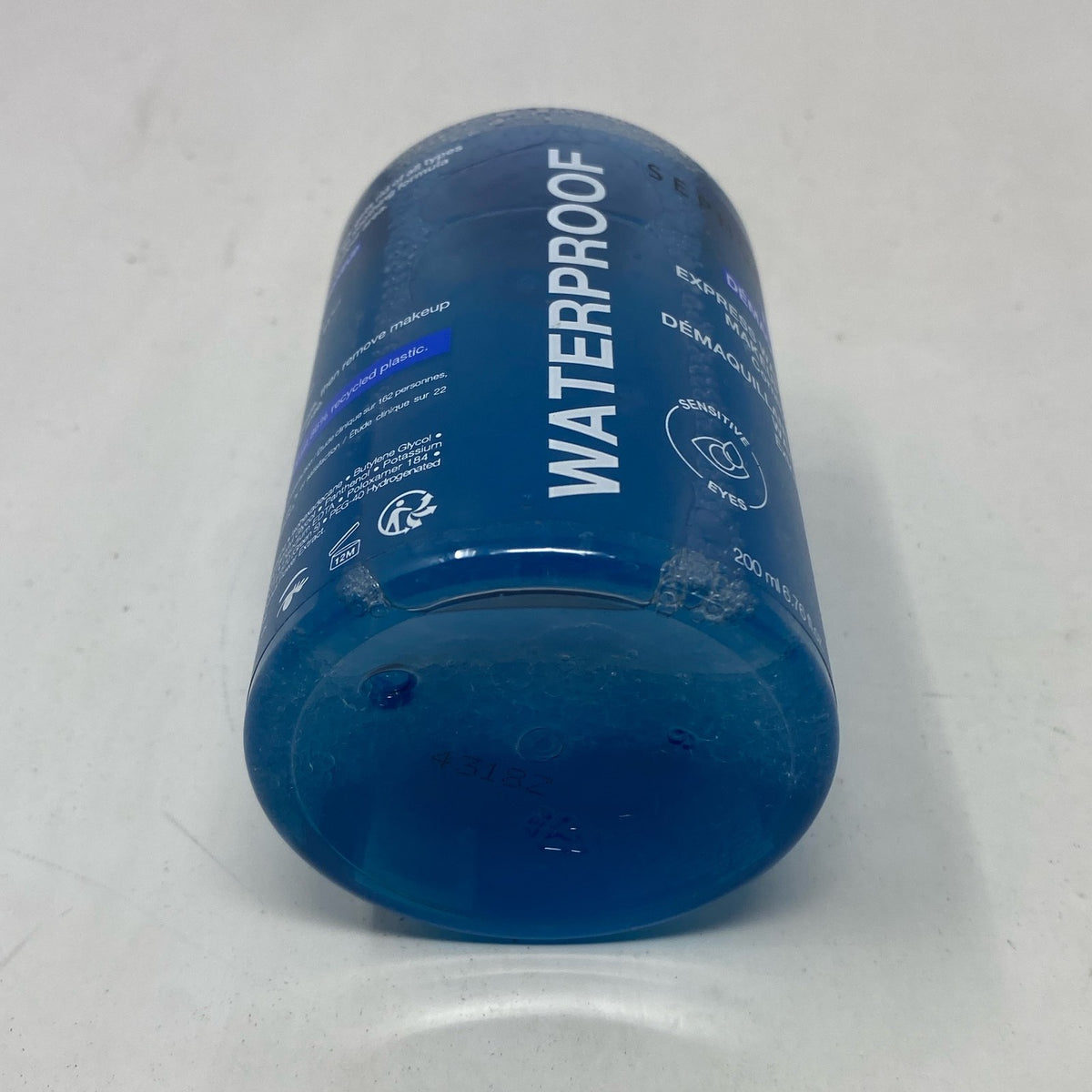 Waterproof Eye Makeup Remover Blue 200 mL - Gentle & Effective