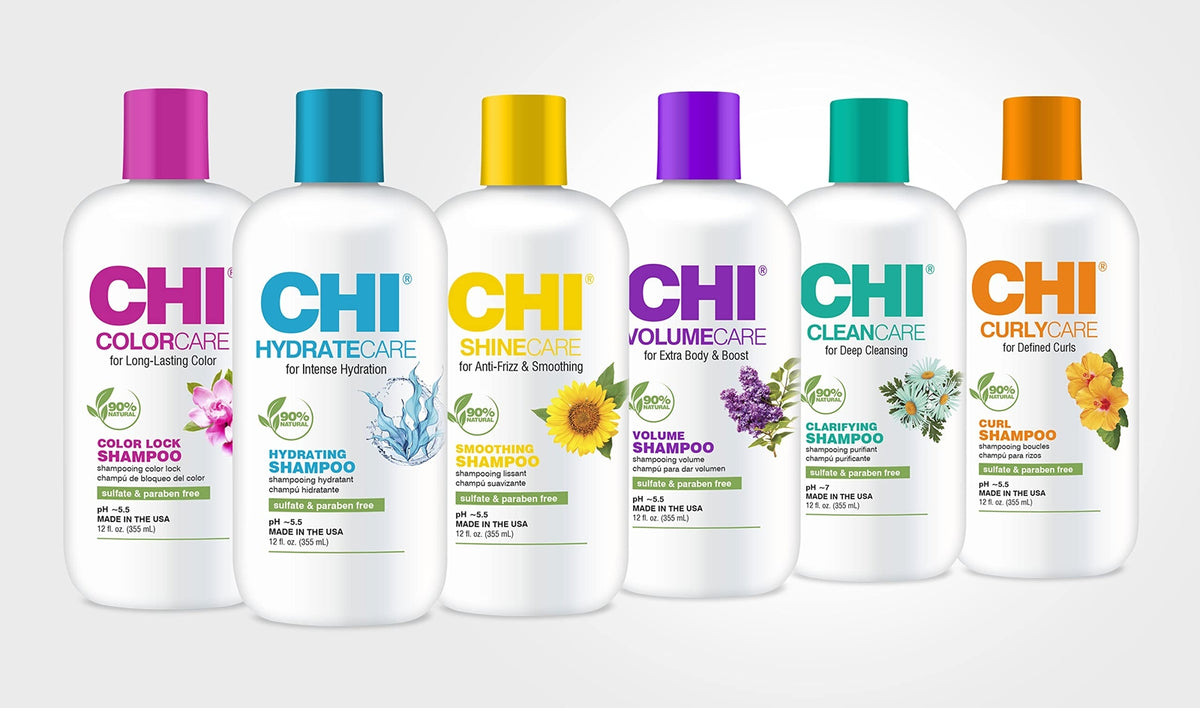 CHI ColorCare Color Lock Shampoo 12 fl oz Gentle Color-Safe Hair Wash