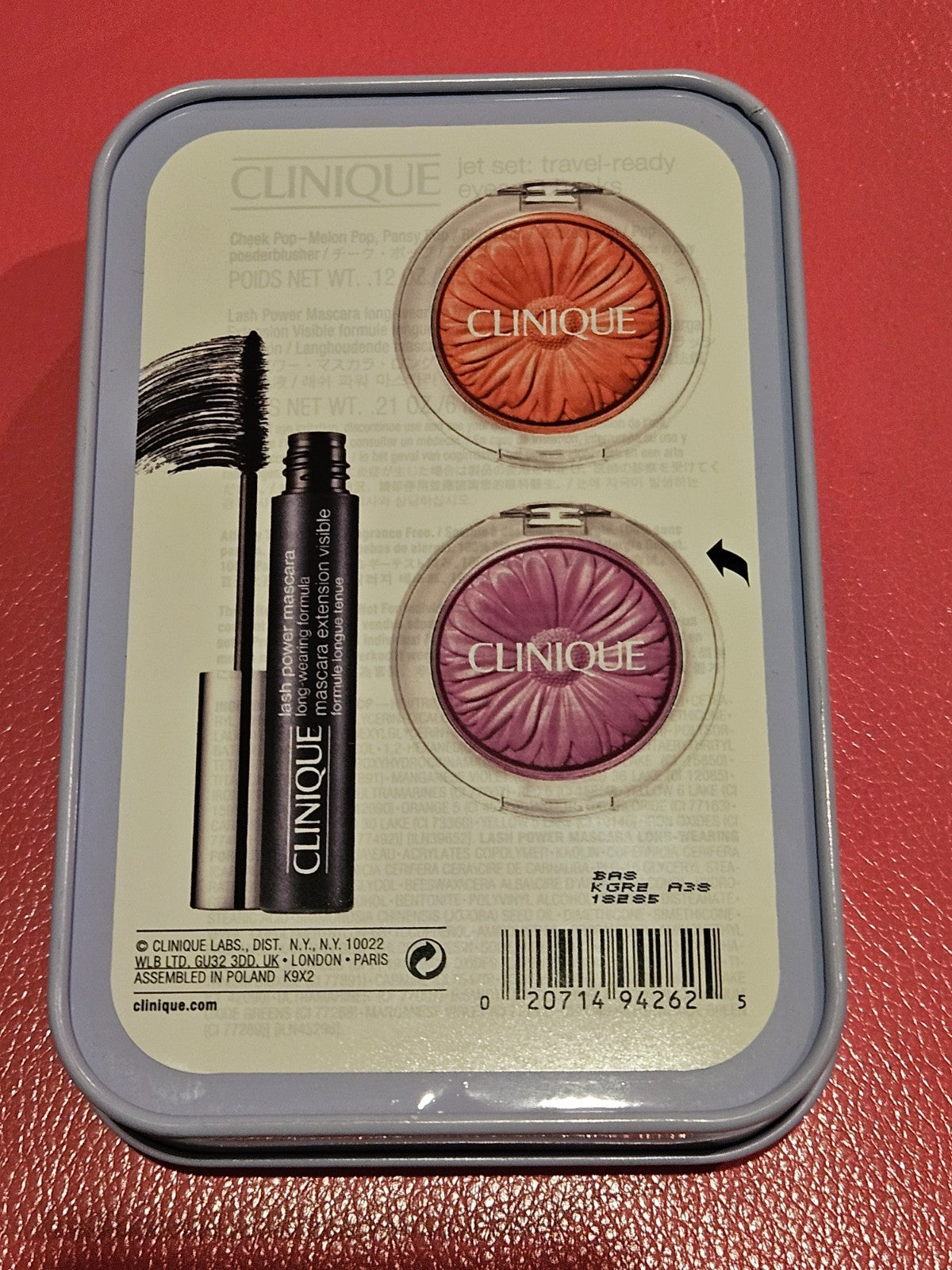 Clinique Travel Set: Eyes & Cheek Blush + Mascara - Limited Edition
