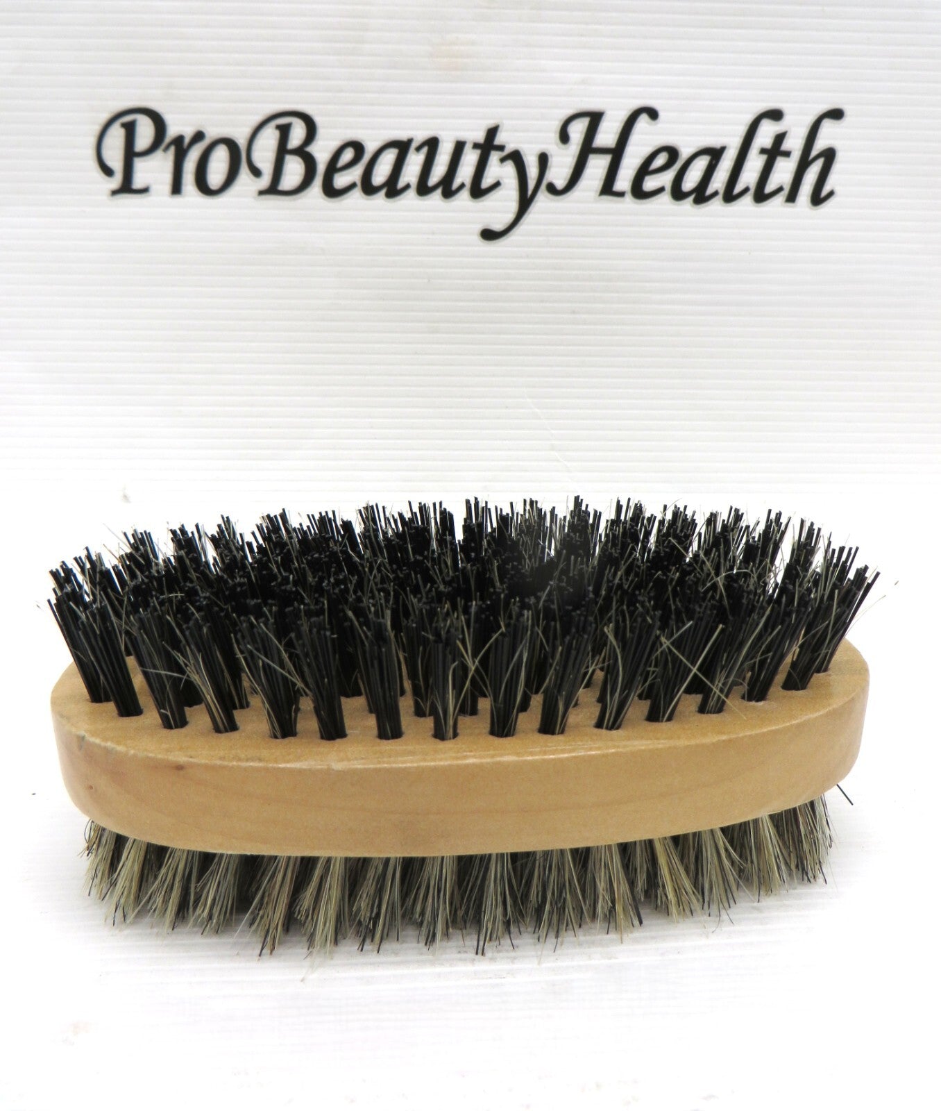 Titan Double-Sided Wooden Military Brush Model 7746 Soft Hard Boar Bristle