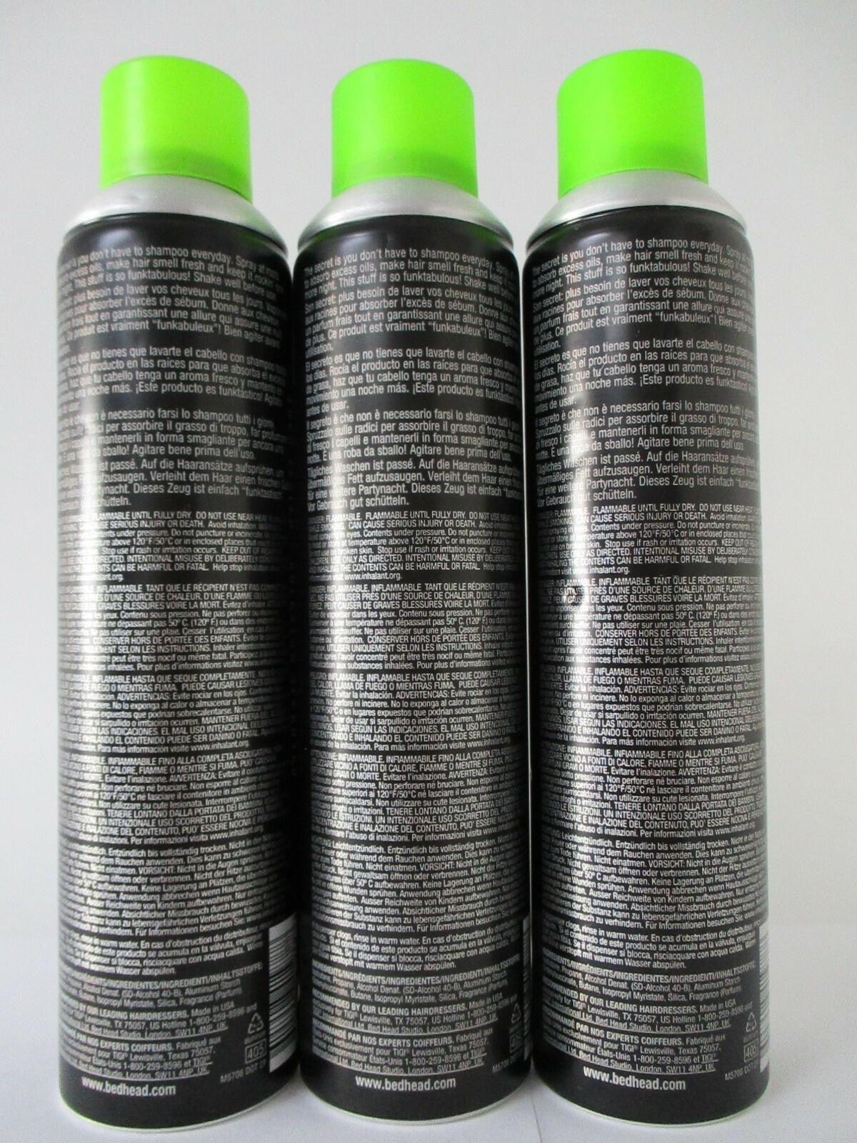 Dry Shampoo Set - 3 Pack, Instant Oil Absorption & Volume for All Hair Types