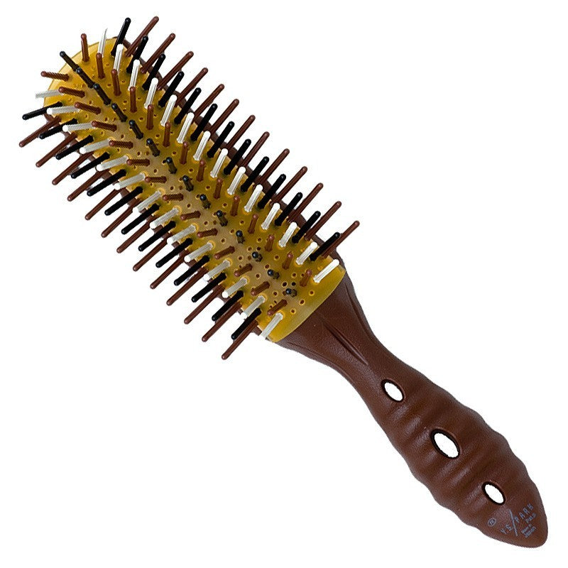 YS Park Dragon Air Vent LAP32 Hair Brush - Choco Mix Made in Japan