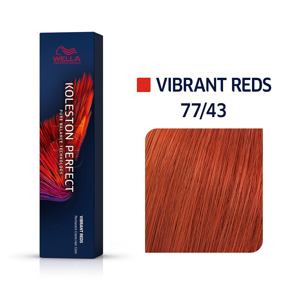 Wella Koleston Perfect Me Permanent Hair Color 77/43