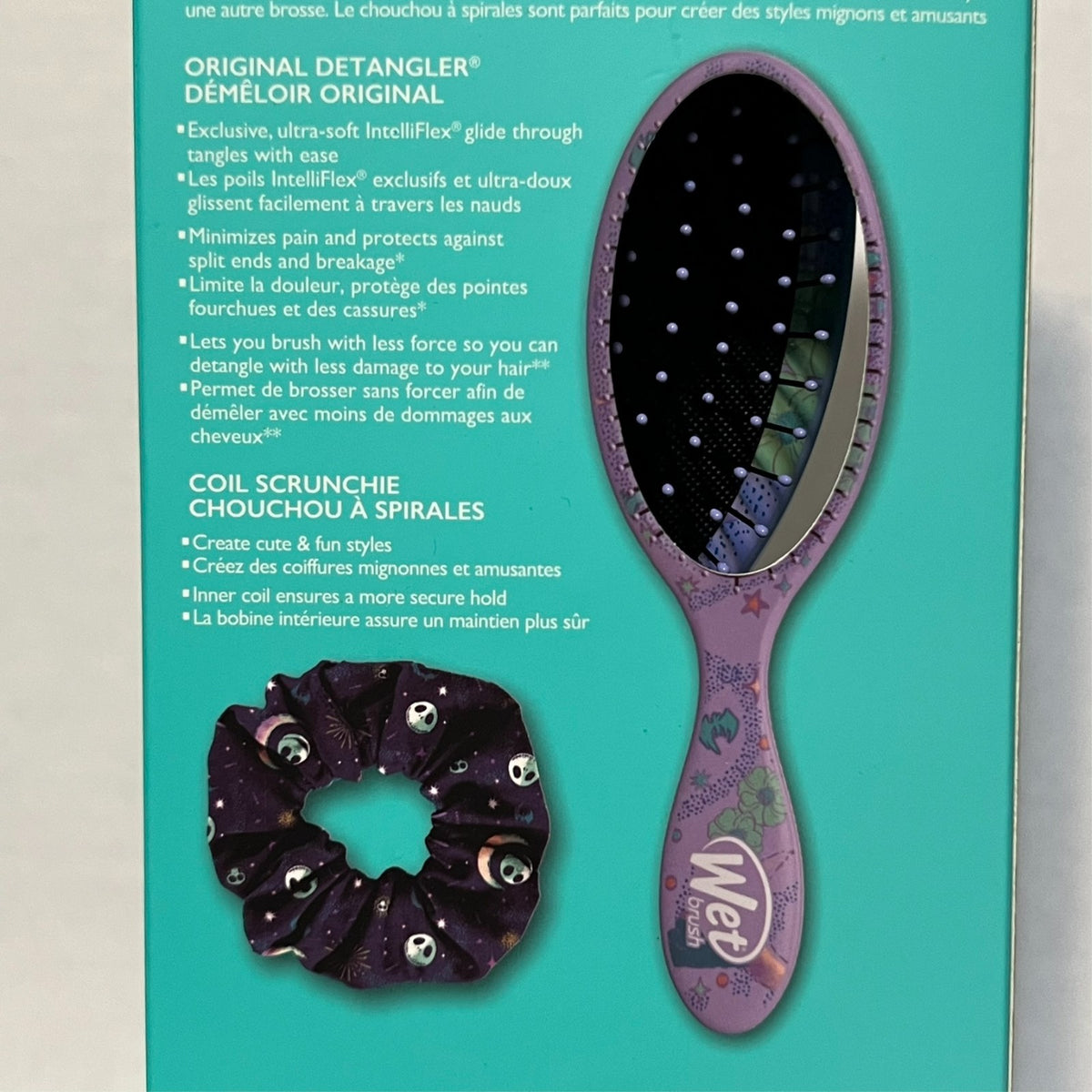 Disney Nightmare Before Christmas Detangler Brush Jack & Sally Limited Edition