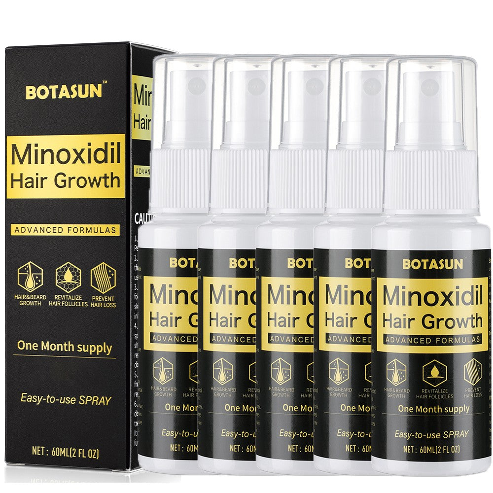Men's 5% Minoxidil Hair Growth Spray for Thinning Hair