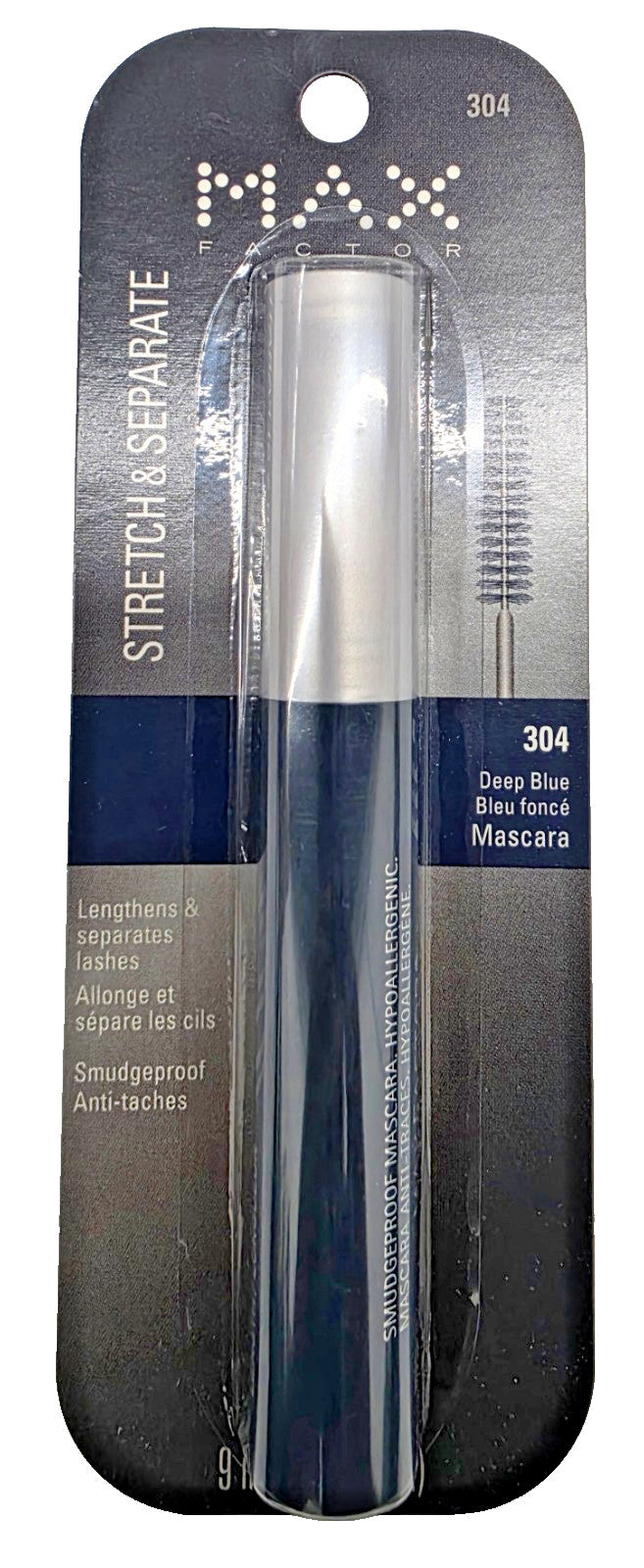 Max Factor Deep Blue Stretch and Separate Mascara - 304 Eye Makeup