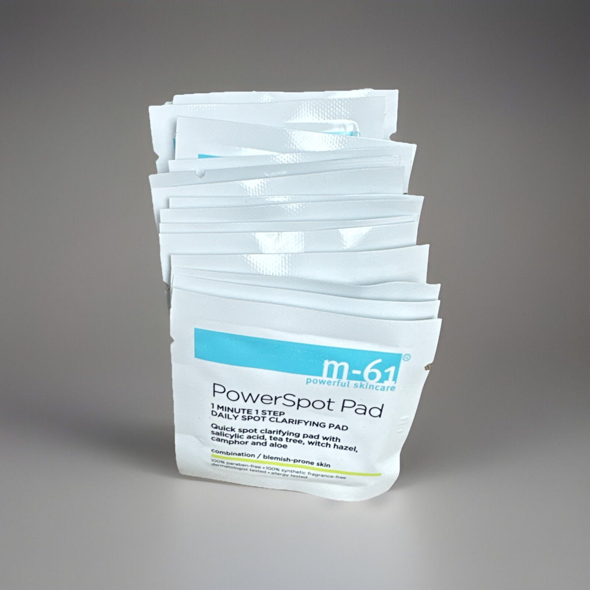 M-61 PowerSpot Clarifying Face Pads - Daily Acne Treatment, 20 Count
