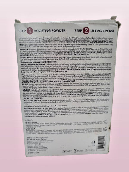 Quick Lift Lightener Boosting Powder & Lifting Cream