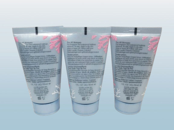 Estee Lauder Makeup Remover Lotion Set - 3 x 1 Oz